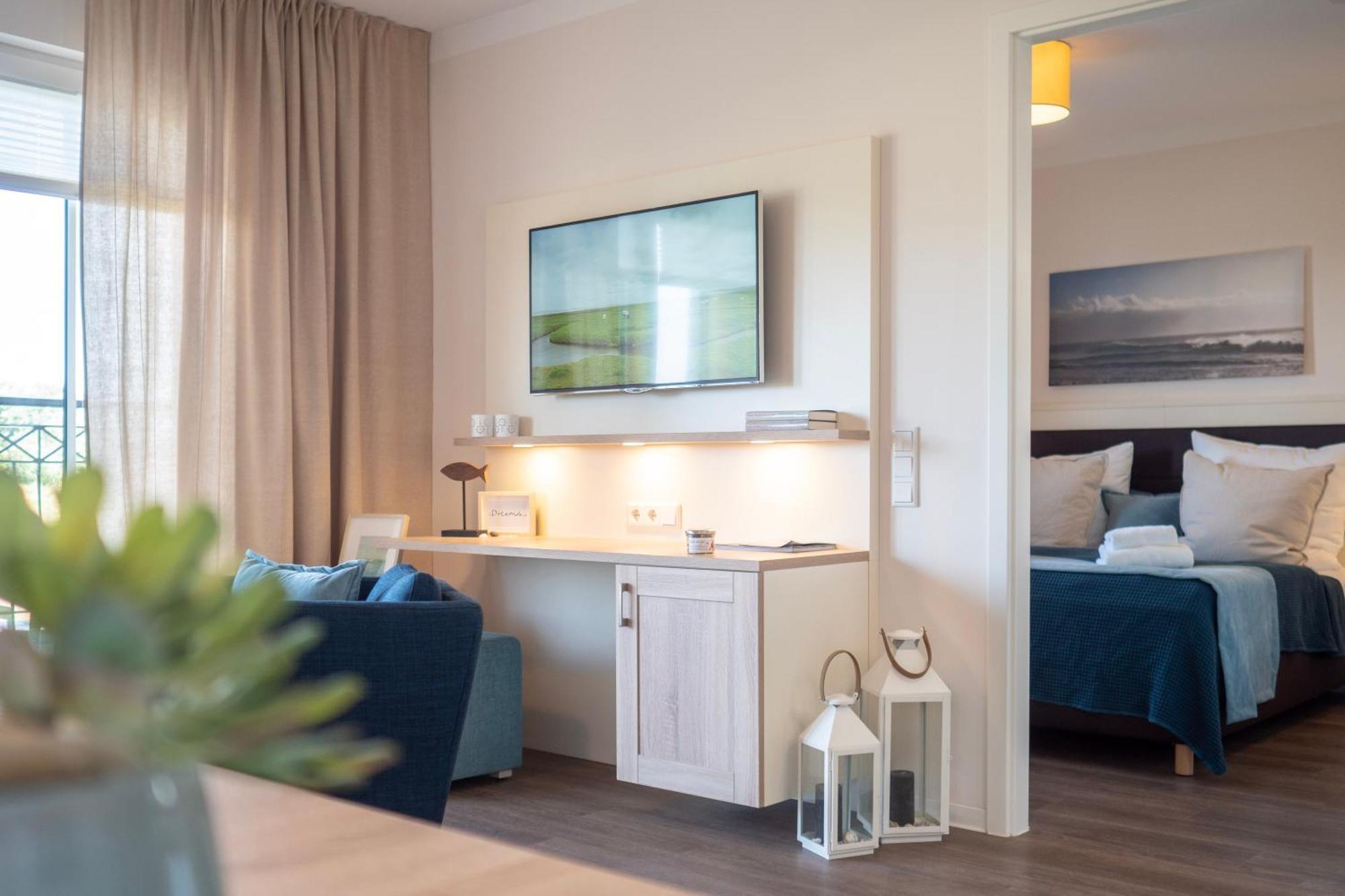 Aparthotel Waterkant Suites - Fewos Am Meer Mit Spa Boergerende-Rethwisch Bilik gambar